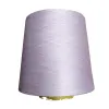 Light purple yarn tube, hand-woven wool, woven yarn ball, cotton and linen blended yarn roll Item Picture